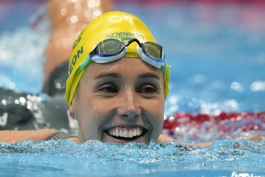 australias emma mckeon becomes first female swimmer to win seven medals at single olympics latest nice smile  wallpaper